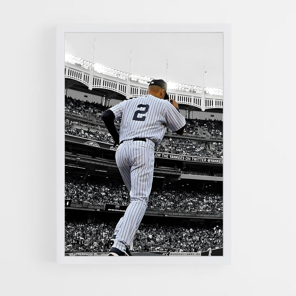 ap-derek jeter-3 cadre Blanc