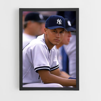 ap-derek jeter-4 cadre Noir