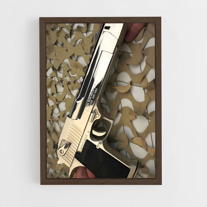 ap-desert eagle-2 cadre Bois foncé