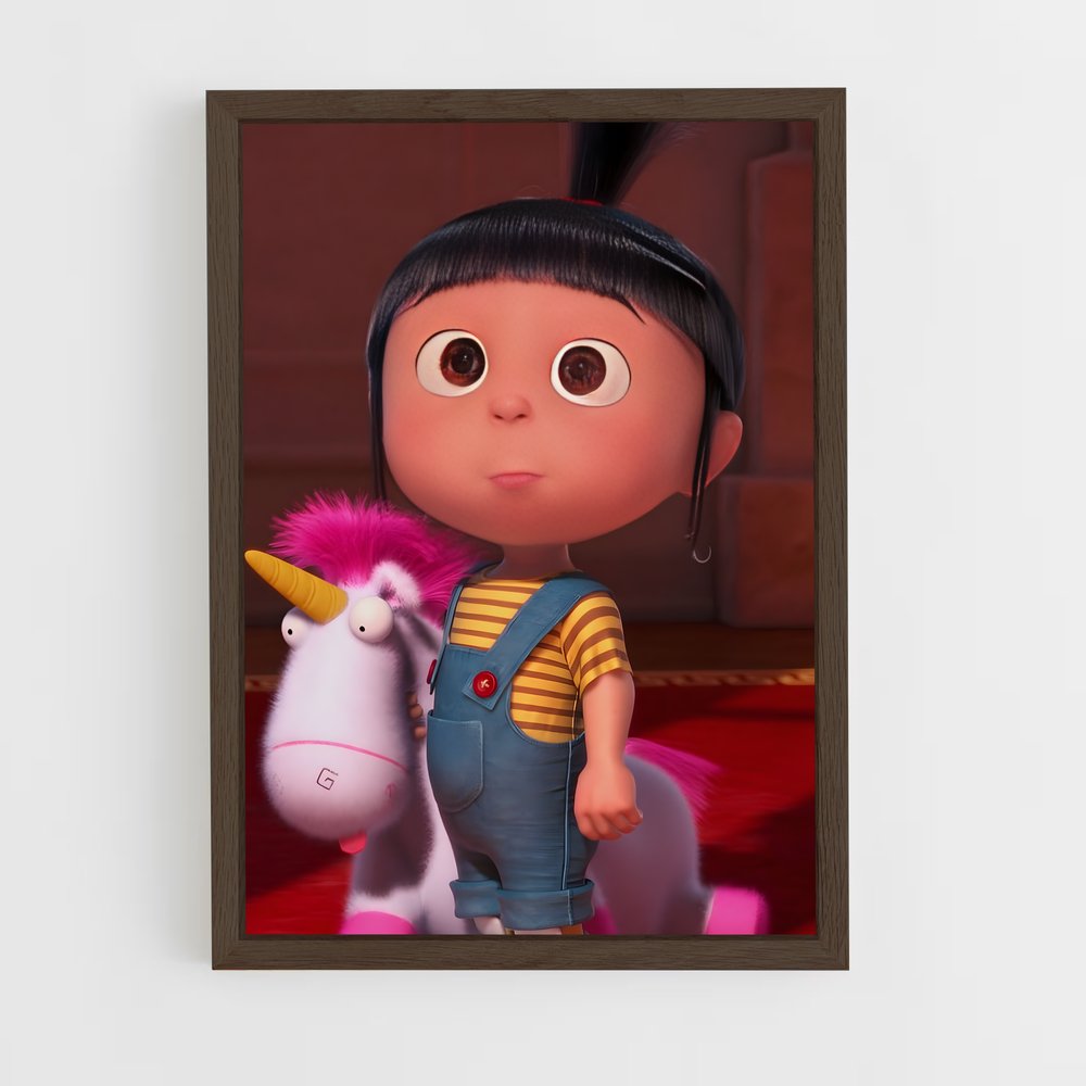ap-despicable me-2 cadre Bois foncé