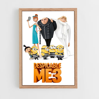 ap-despicable me-7 cadre Bois clair