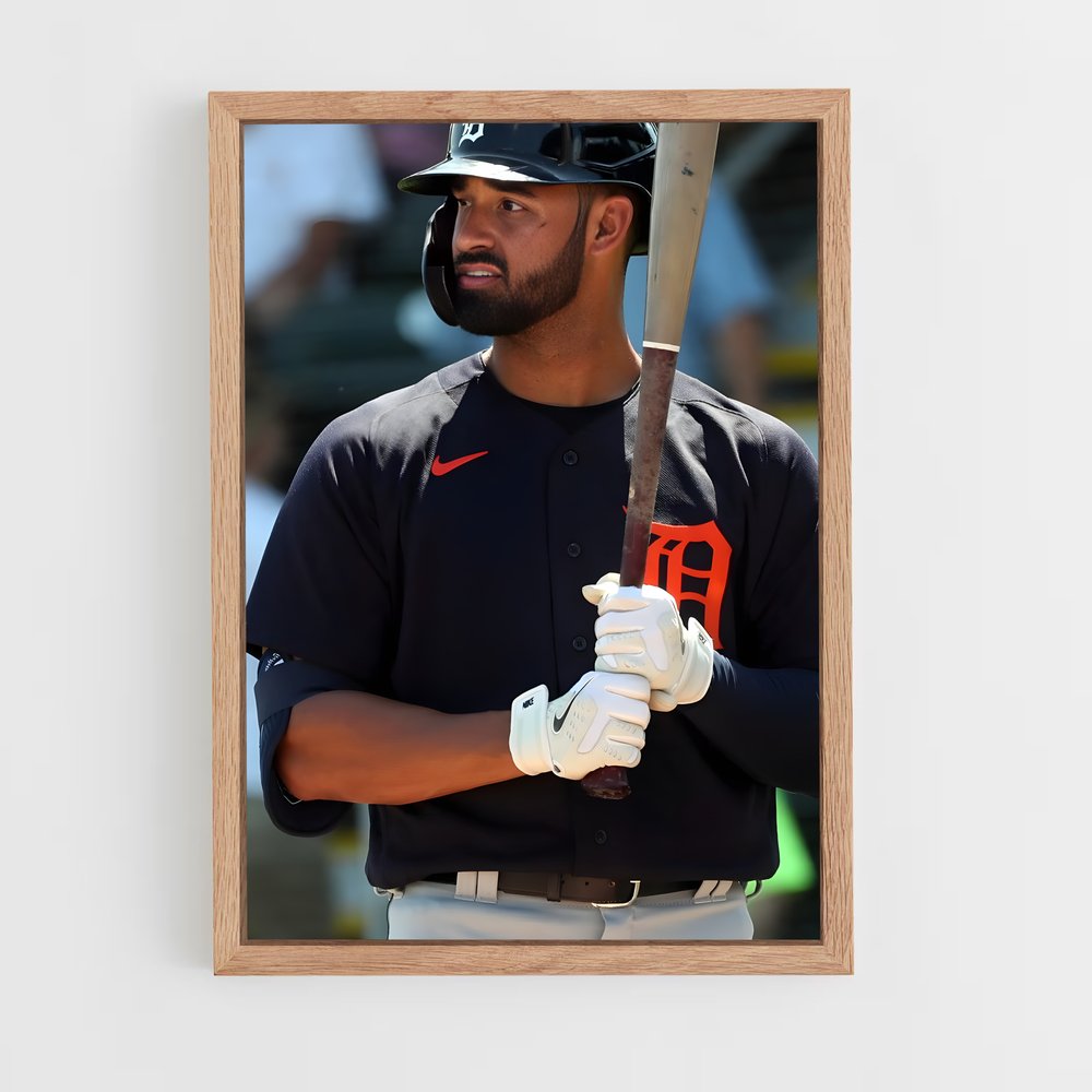 ap-detroit tigers-3 cadre Bois clair