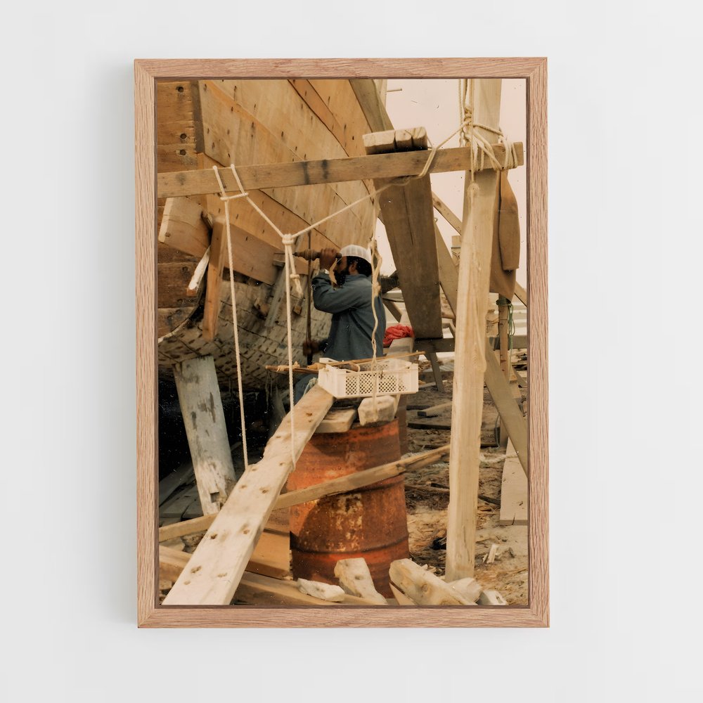 ap-dhow-3 cadre Bois clair