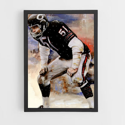 ap-dick butkus-1 cadre Noir