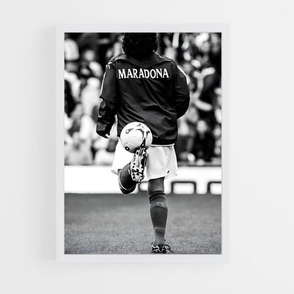 ap-diego maradona-5 cadre Blanc