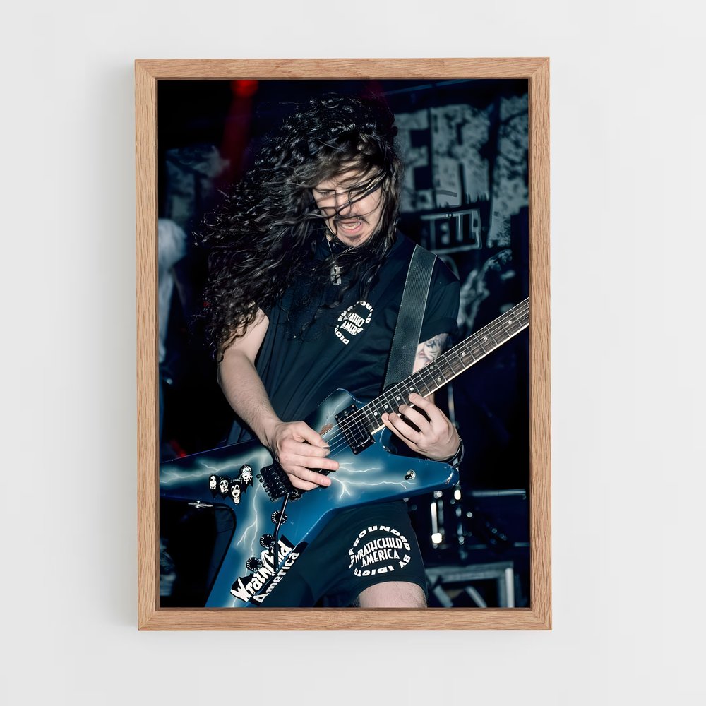 ap-dimebag darrell-8 cadre Bois clair