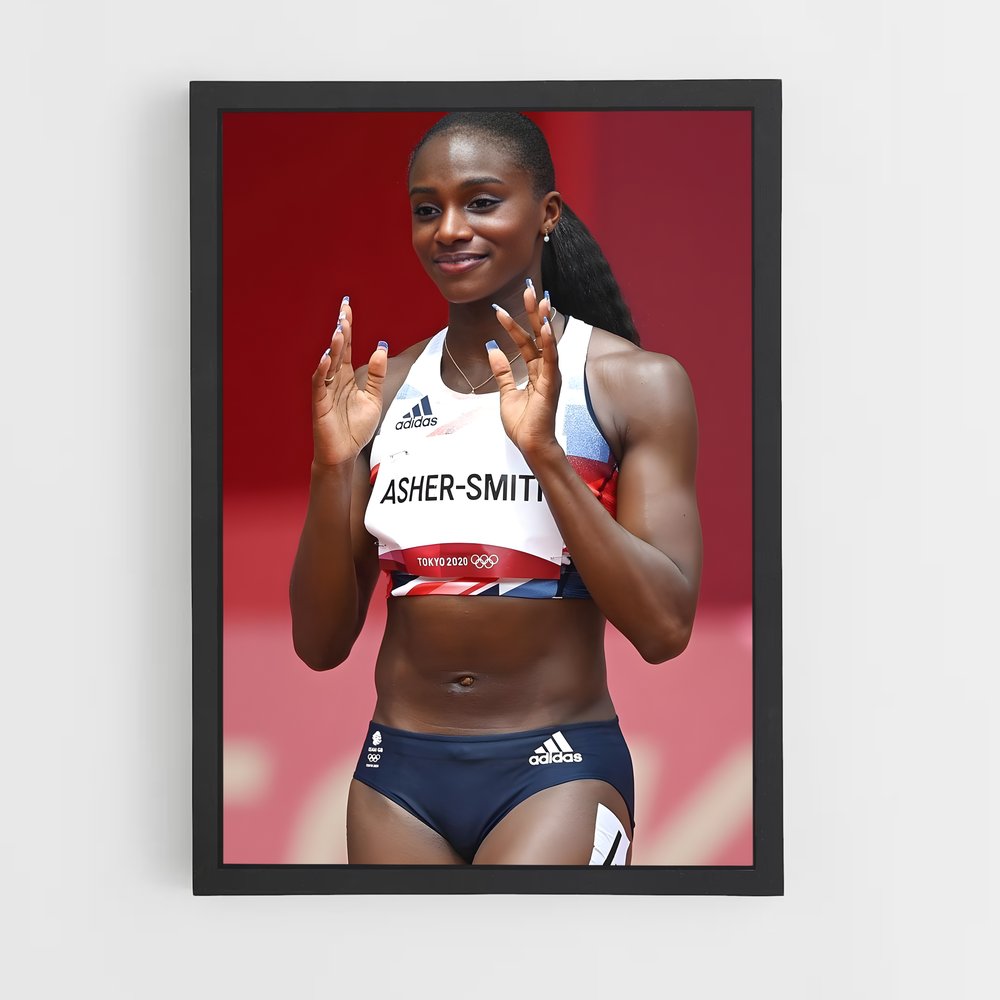 ap-dina asher-smith-4 cadre Noir