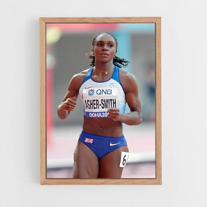 ap-dina asher-smith-6 cadre Bois clair