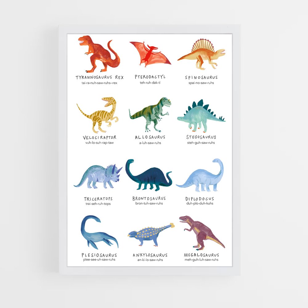 ap-dinosaurs-5 cadre Blanc