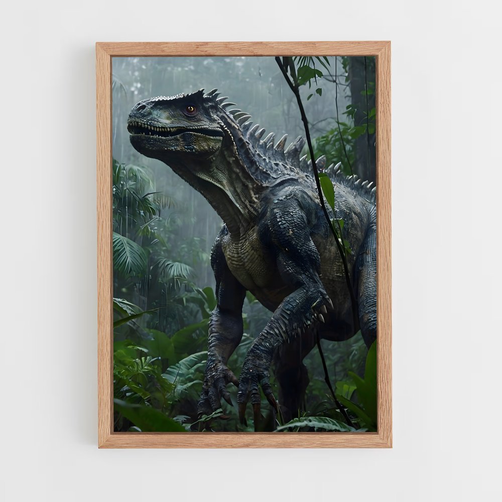 ap-dinosaurs-8 cadre Bois clair
