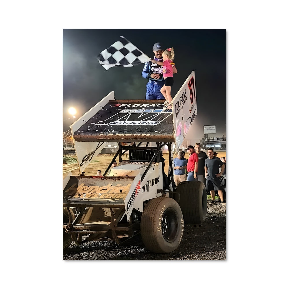 Poster Femme de la Piste