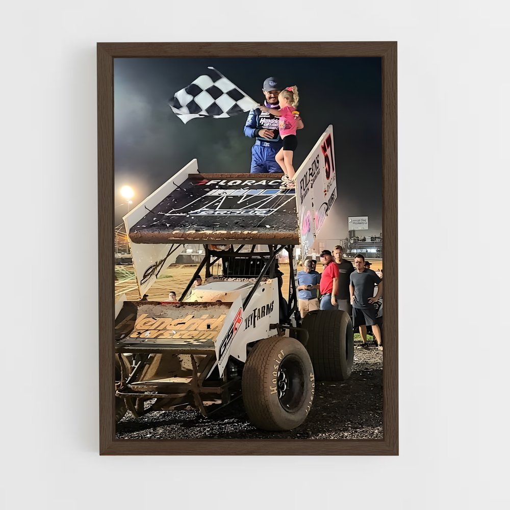 ap-dirt track racer-2 cadre Bois foncé