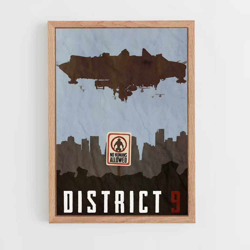 ap-district 9-4 cadre Bois clair