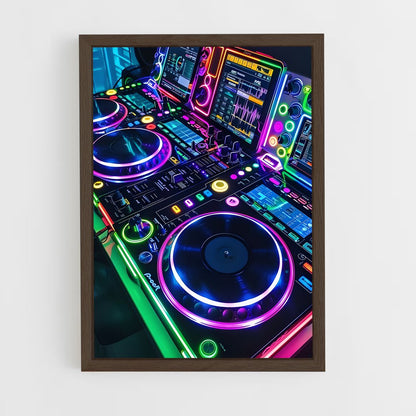 ap-dj-6 cadre Bois foncé
