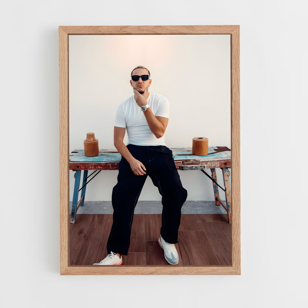 ap-dj snake-10 cadre Bois clair