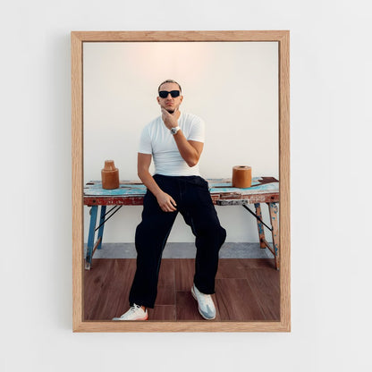 ap-dj snake-10 cadre Bois clair