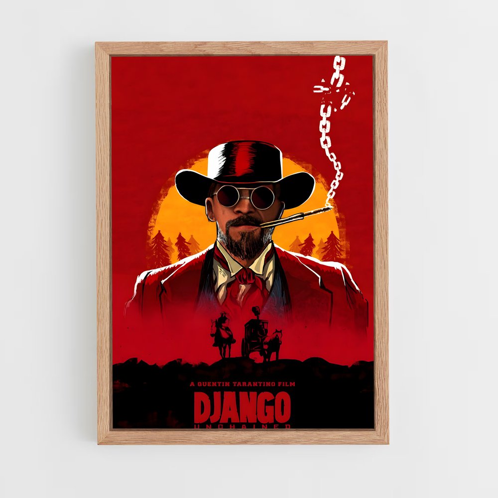 ap-django unchained-4 cadre Bois clair