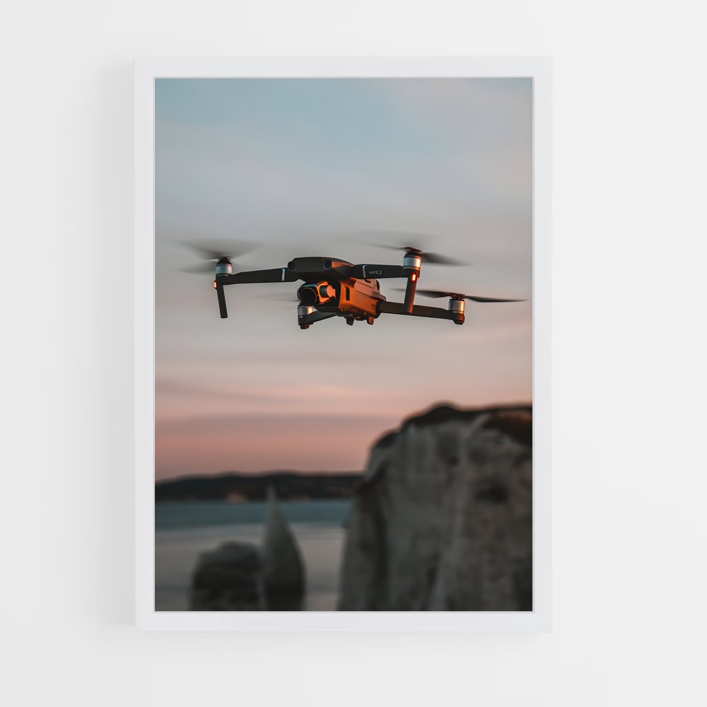 ap-dji mavic-1 cadre Blanc