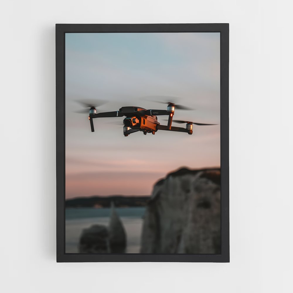 ap-dji mavic-1 cadre Noir