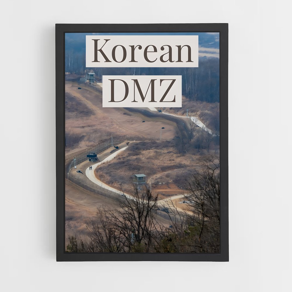ap-dmz joint security area-1 cadre Noir