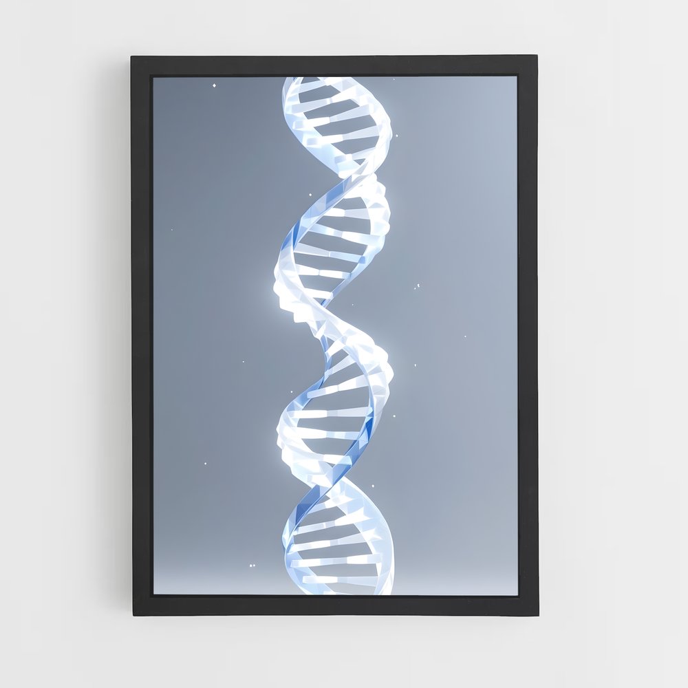 ap-dna double helix-1 cadre Noir