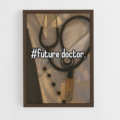 ap-doctor-1 cadre Bois foncé