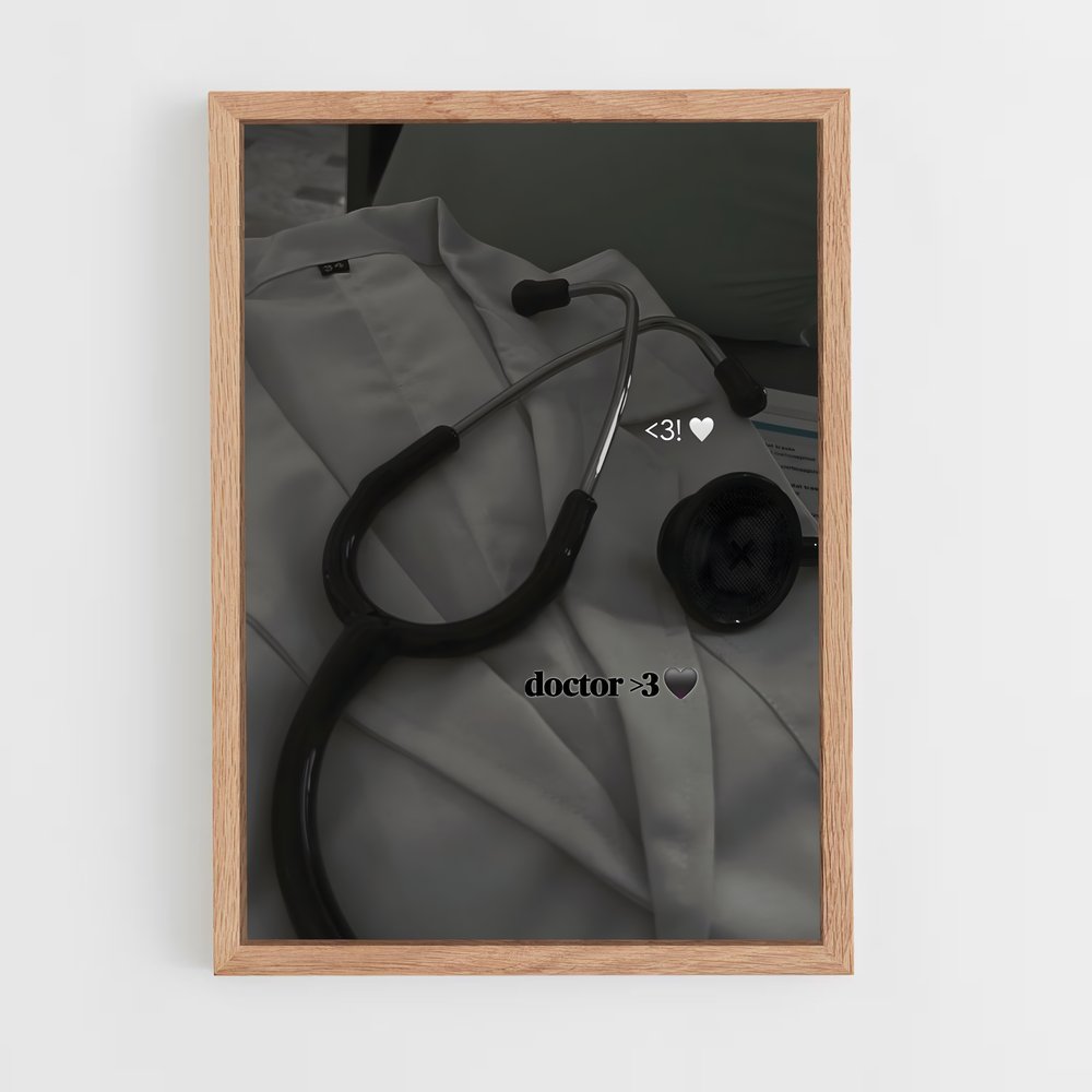 ap-doctor-12 cadre Bois clair
