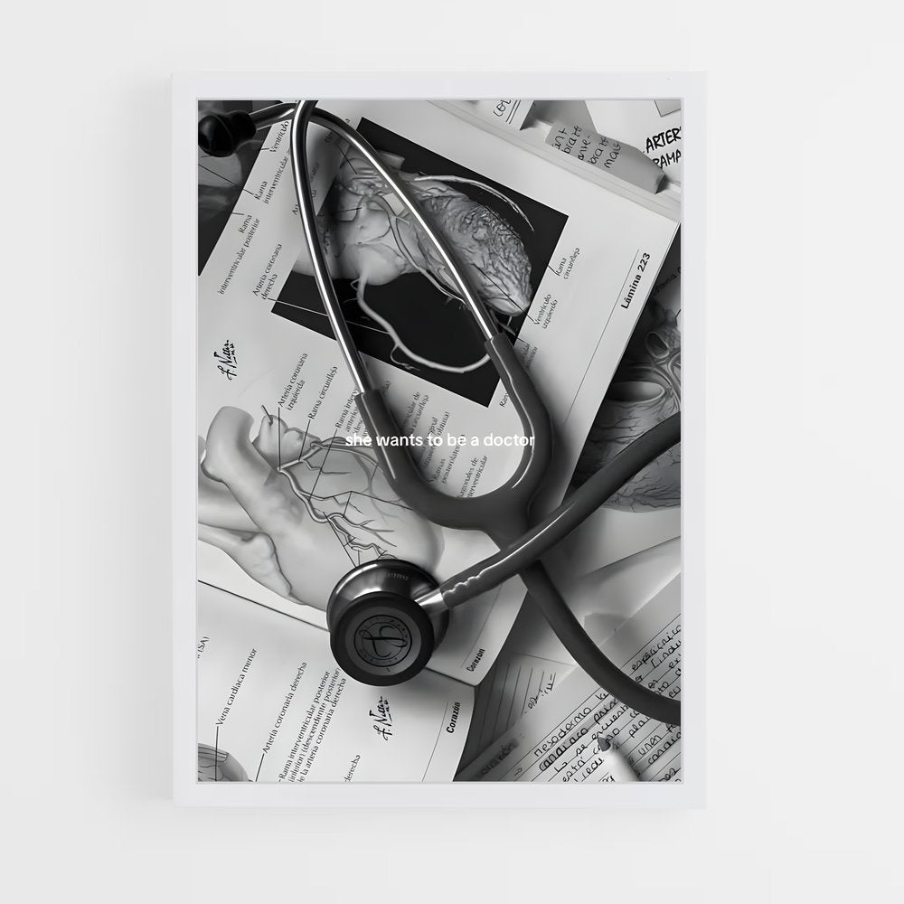 ap-doctor-9 cadre Blanc