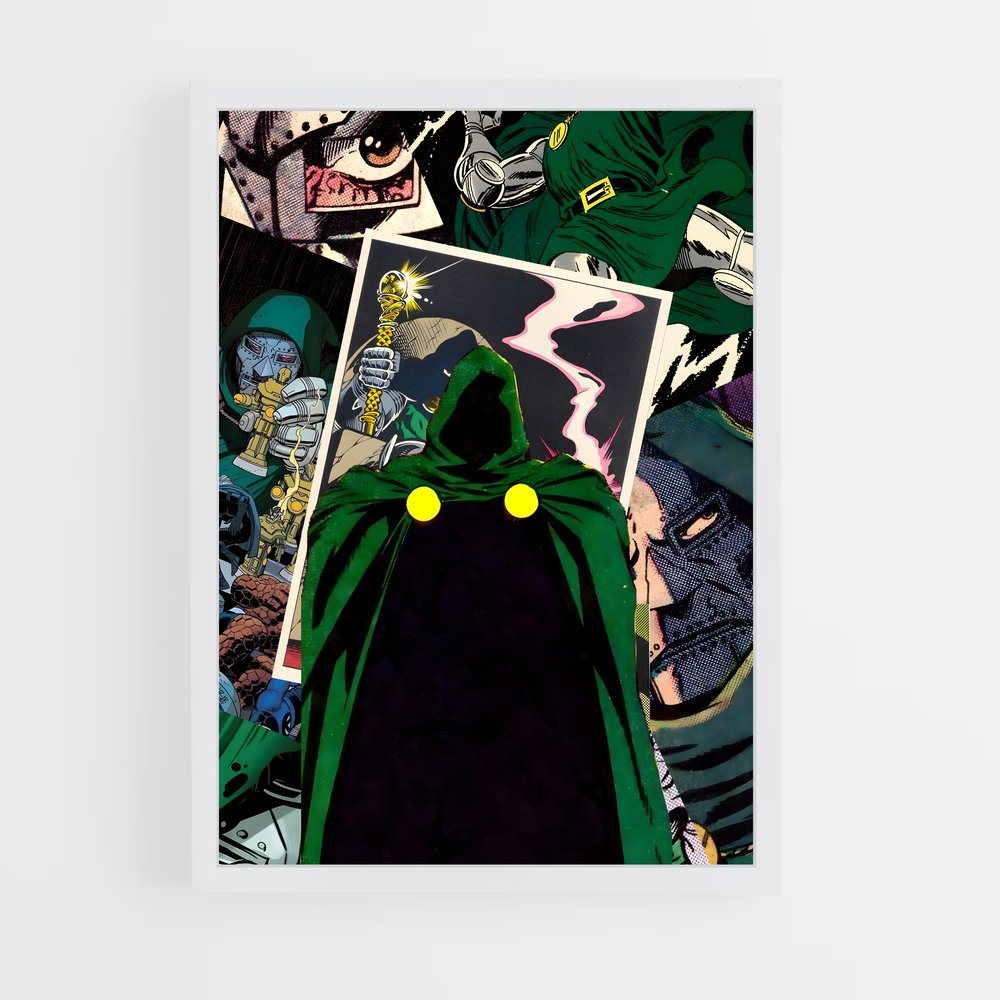 ap-doctor doom-3 cadre Blanc