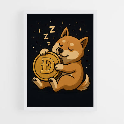 ap-dogecoin-4 cadre Blanc