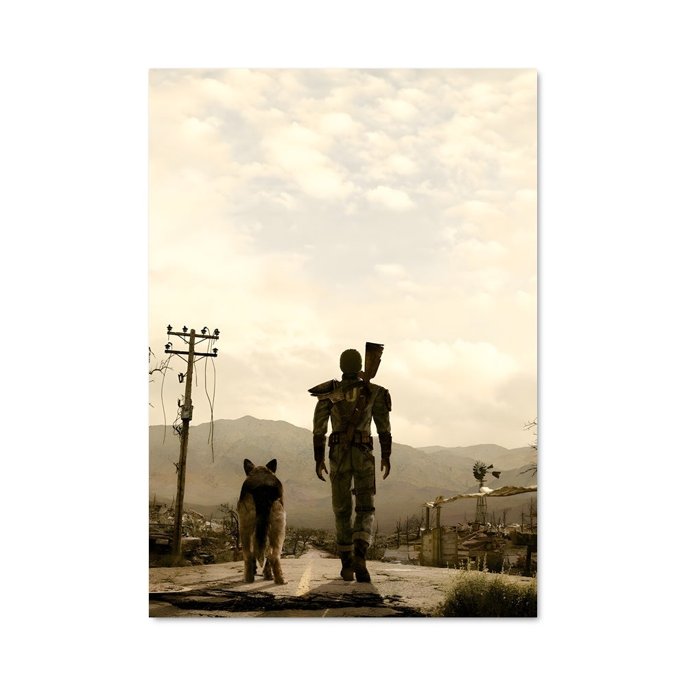 Poster Sur le Chemin avec Dogmeat