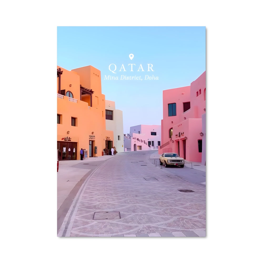 Poster Rue de Doha