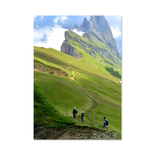 Poster Dolomites mountains 90908