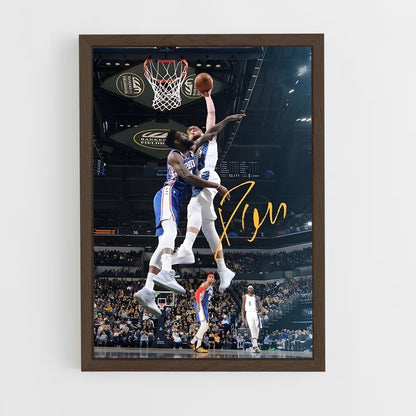 ap-domantas sabonis-11 cadre Bois foncé