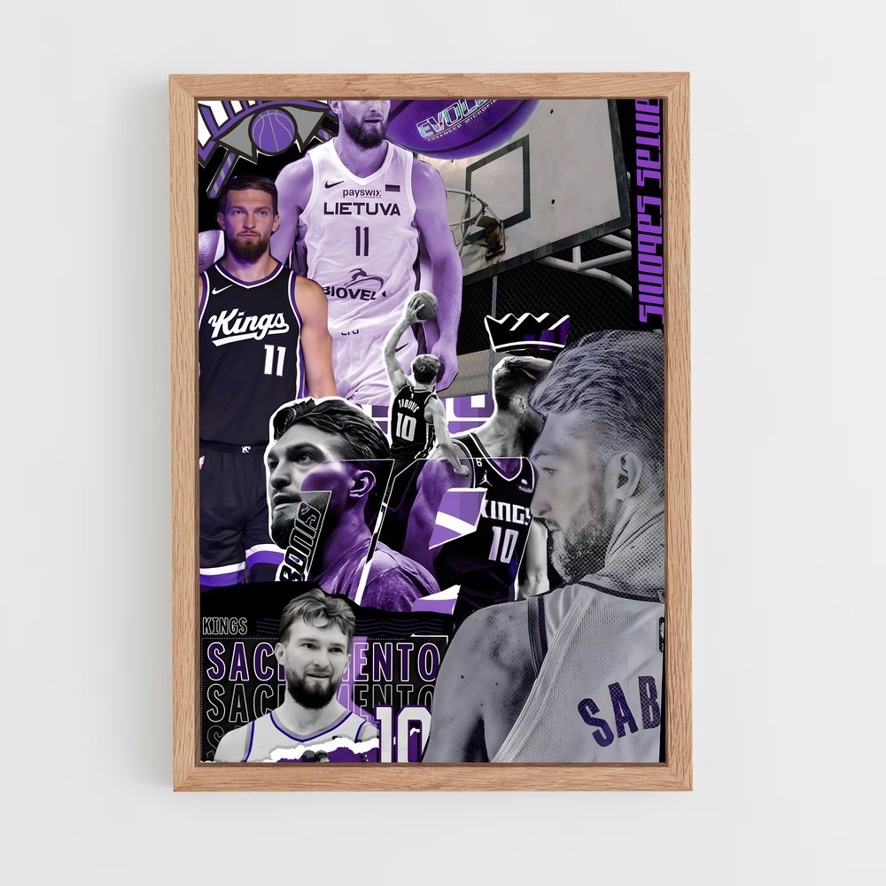 ap-domantas sabonis-2 cadre Bois clair
