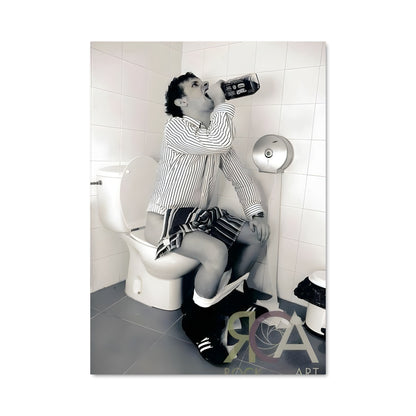 Poster Toilette Chill