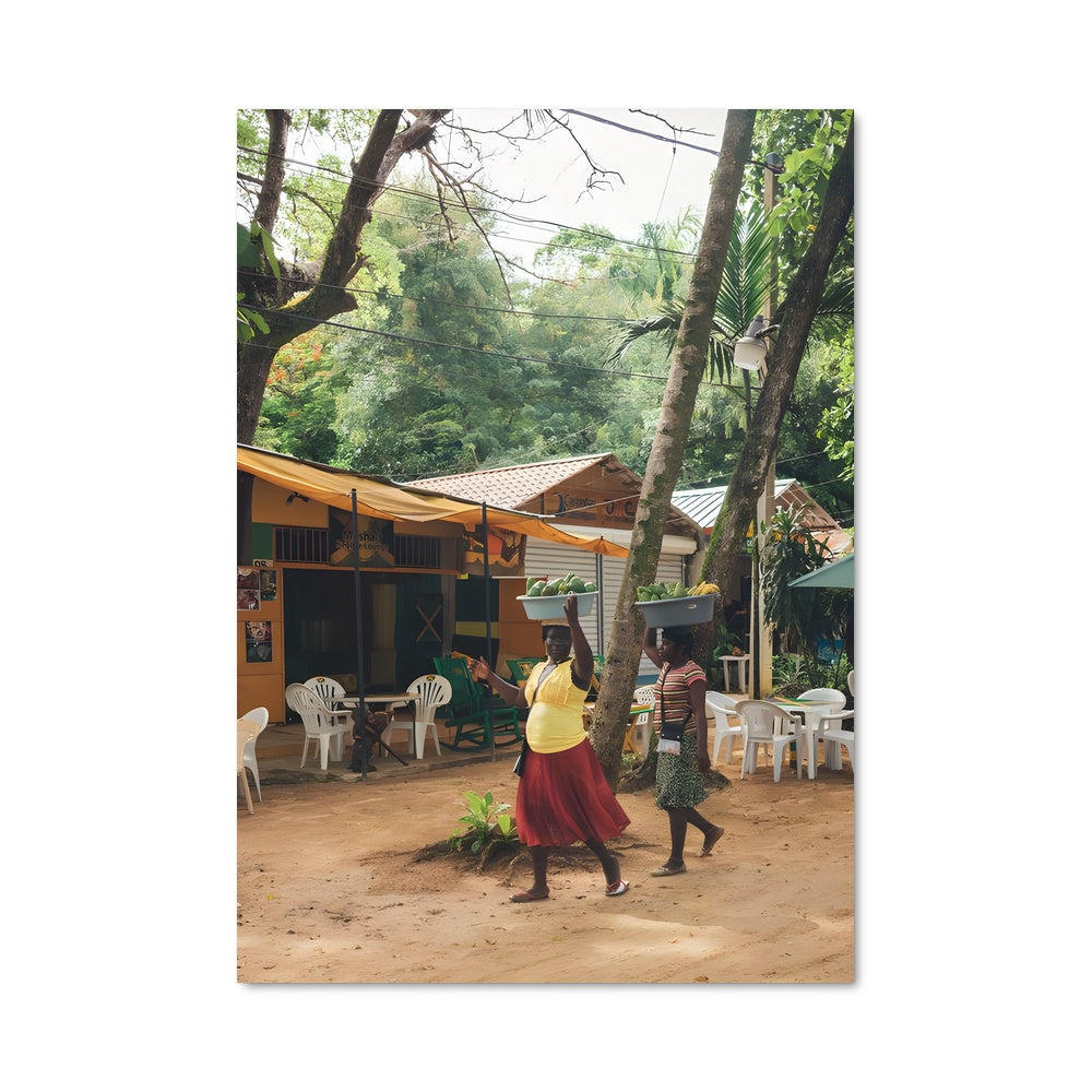 Poster Couleurs de la République Dominicaine