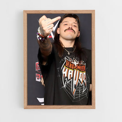 ap-dominik mysterio-5 cadre Bois clair