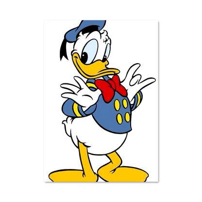 Poster Donald à la Conquête