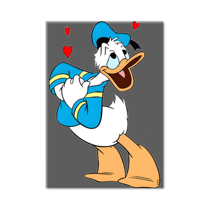 Poster Donald en Amour