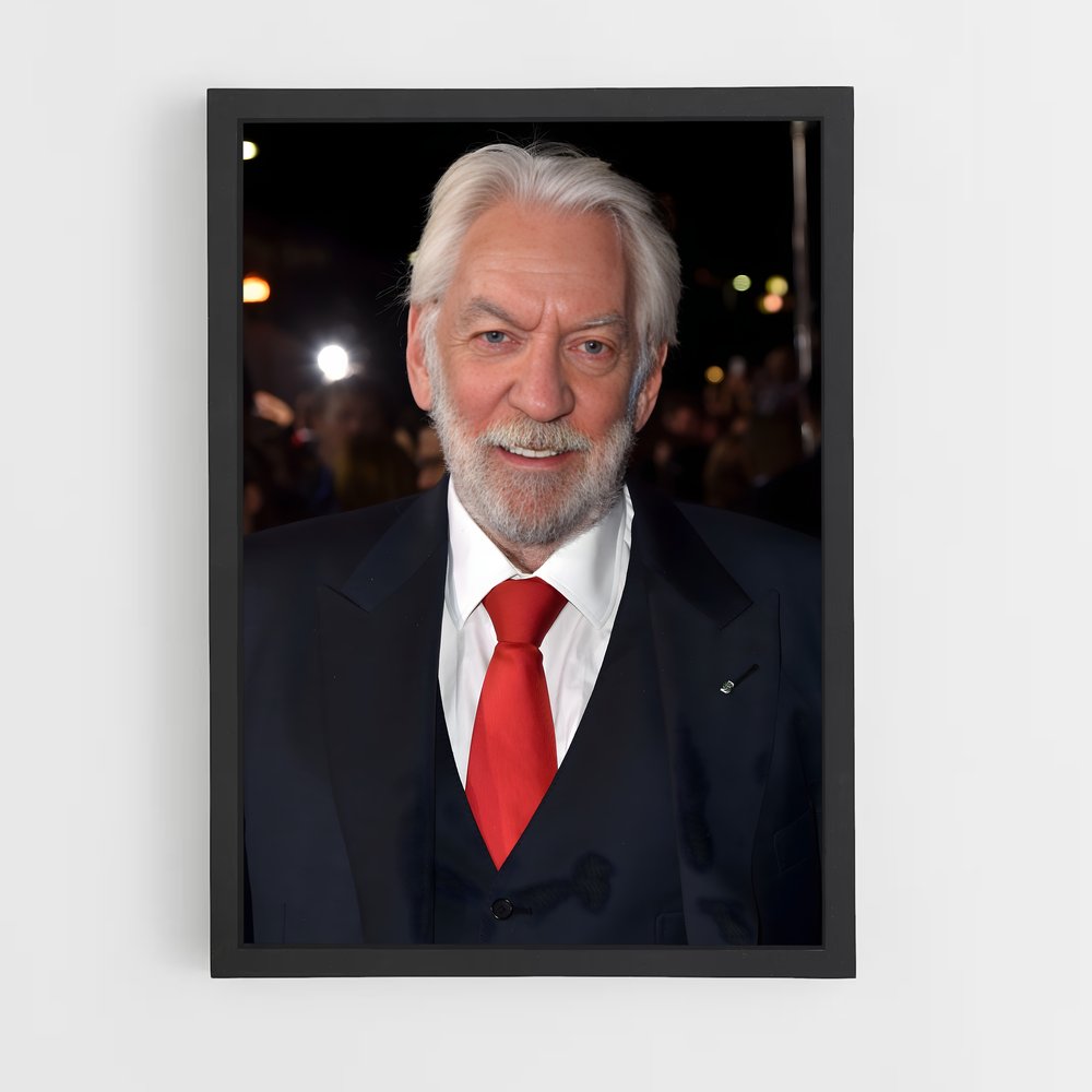 ap-donald sutherland-3 cadre Noir