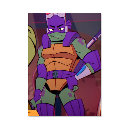 Poster Donatello et ses Ninjas