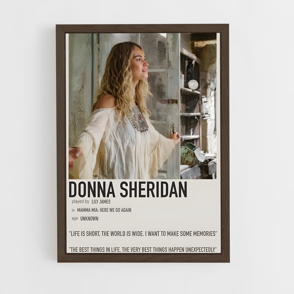 ap-donna sheridan-4 cadre Bois foncé