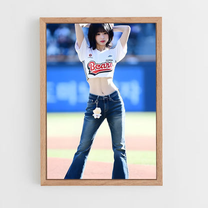 ap-doosan bears-6 cadre Bois clair