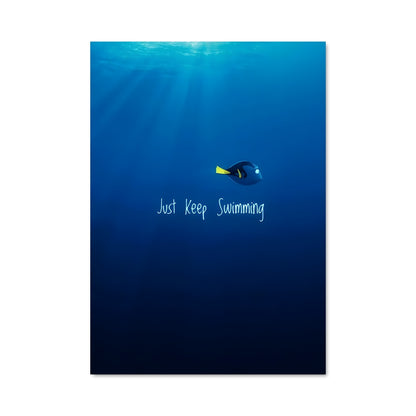 Poster Just Keep Swimming