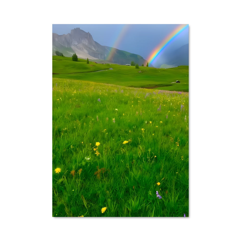 Poster Double rainbow 97427