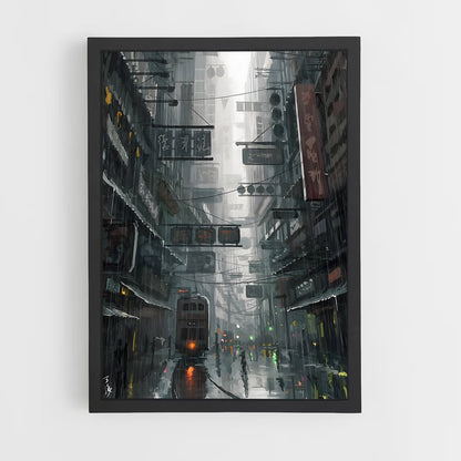 ap-double decker hong kong-1 cadre Noir