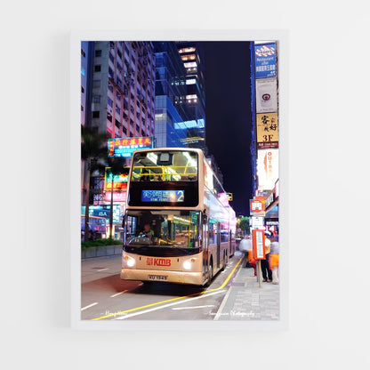 ap-double decker hong kong-2 cadre Blanc