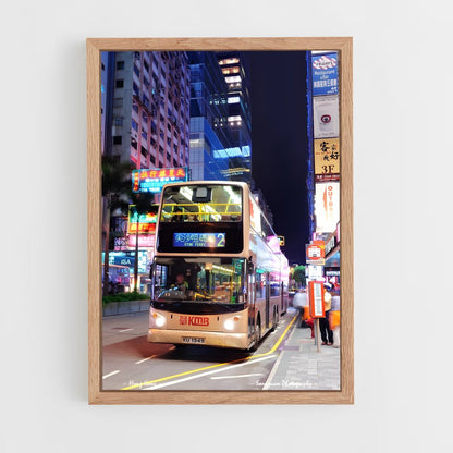 ap-double decker hong kong-2 cadre Bois clair