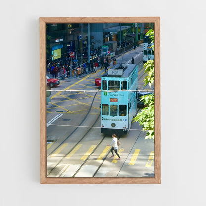 ap-double decker hong kong-3 cadre Bois clair
